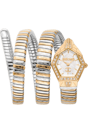 Just Cavalli Women's Stainless Steel Watch, White Dial | JC1L304M0055